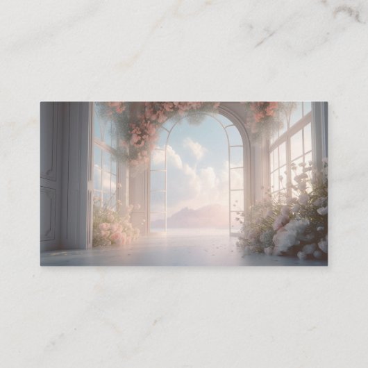 エレガント招待状 名刺 (裏面)