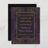 エレガント招待状 招待状 (正面/裏面)