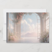 エレガント招待状 招待状 (裏面)