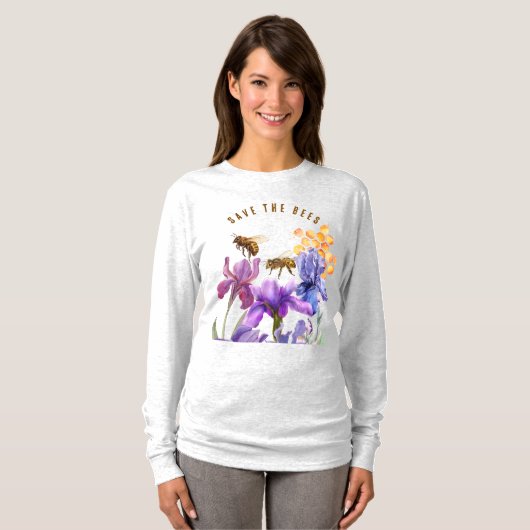 エレガント救フローラ Tシャツ (正面フル)