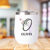 エレガント文字またはモノグラム名のスクリパーソナライズされたプト