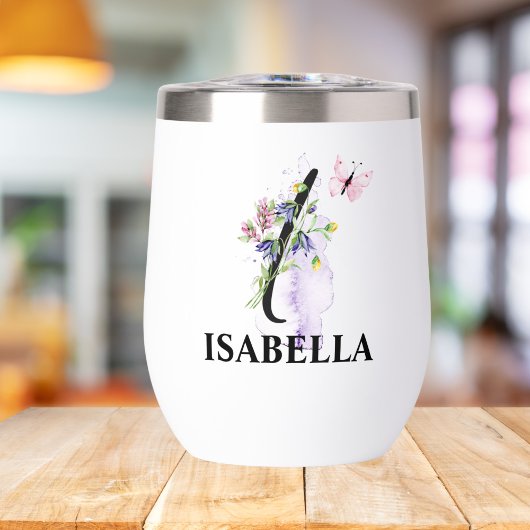 エレガント文字Iモノグラム名パーソナライズされた付