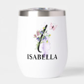 エレガント文字Iモノグラム名パーソナライズされた付 (正面)