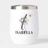 エレガント文字Iモノグラム名パーソナライズされた付 (背面)