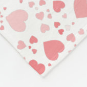 エレガント新生児パーソナライズされた4フォトコラージュ フリースブランケット (角)