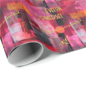 エレガント日入インスパイアカスタムり ラッピングペーパー (ロールコーナー)