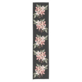 エレガント日本のさくらんぼ ショートテーブルランナー (正面)