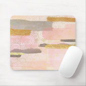 エレガント日本のスタイル抽象芸術波図形 | マウスパッド (マウス)