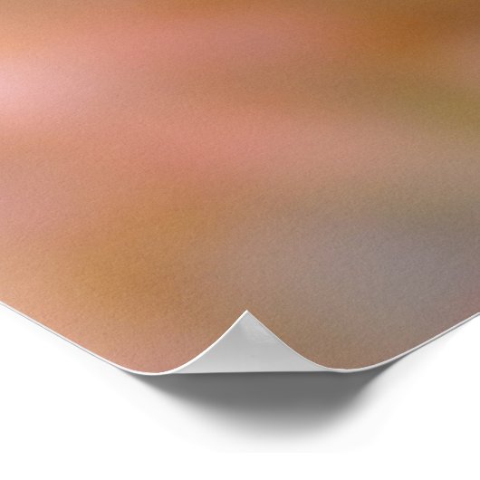 エレガント日本の咲く ポスター (角)