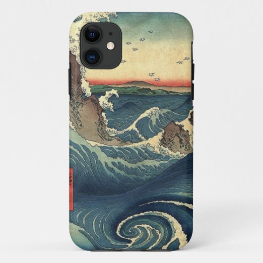 エレガント日本の海潮ヴィンテージiphone5ケース Case-Mate iPhoneケース (裏面)