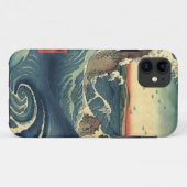 エレガント日本の海潮ヴィンテージiphone5ケース Case-Mate iPhoneケース (裏面(横))