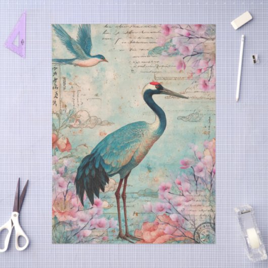 エレガント日本の組曲 薄葉紙 (クラフト)