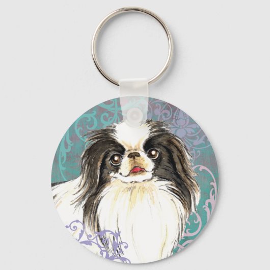 エレガント日本の金 キーホルダー (正面)