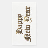 エレガント旧英レタリング新年 (正面)