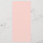 エレガント春バラ赤面ピ結婚ンク メニュー (裏面)