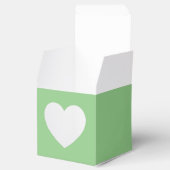 エレガント春フローラ水彩リース縁ど フェイバーボックス (オープン)