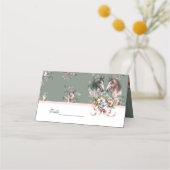 エレガント春結婚馬 プレイスカード (正面)