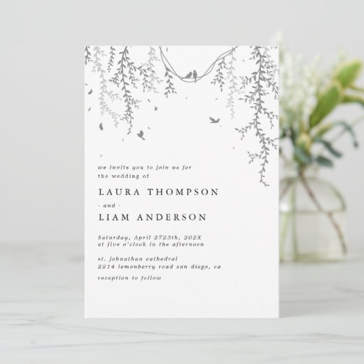 エレガント春 招待状 (スタンド正面)