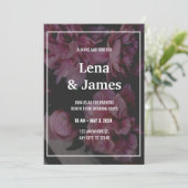 エレガント時間を要しないフローラ 招待状 (スタンド正面)