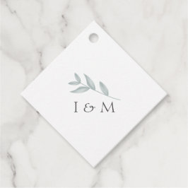 エレガント書植物学結婚書 フェイバータグ