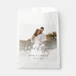 エレガント書結婚の感謝 フェイバーバッグ