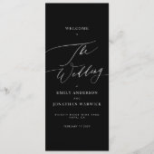 エレガント書結婚の結婚書 プログラム (正面)