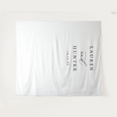 エレガント書結婚の背景 タペストリー (正面(横))