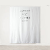 エレガント書結婚の背景 タペストリー (正面)