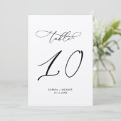 エレガント書結婚の表番号10 招待状 (スタンド正面)