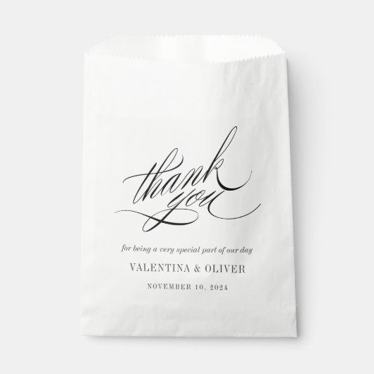 エレガント書結婚の フェイバーバッグ (正面)