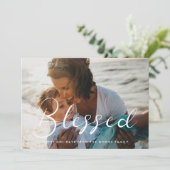 エレガント書賛美感動的写真 シーズンカード (スタンド正面)