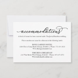 エレガント書道結婚ホテル宿泊施設 出欠カード