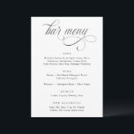 エレガント書道高級結婚バー メニュー<br><div class="desc">高級結婚バーメニュー：この書エレガント式結婚式のレセプションバーメニューは洗練されたクラッシーに最適結婚である。以下の一致する製品をすべて参照する。</div>