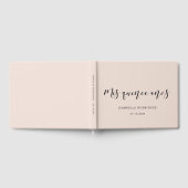 エレガント書道 ゲストブック (全面)