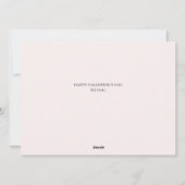 エレガント最高の友達のバレンタインデーBestieの写真 シーズンカード (裏面)