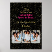 エレガント最高の母の母の日 ポスター (正面)