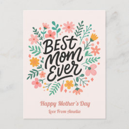 エレガント最高の母 | フローラ母の日 シーズンポストカード