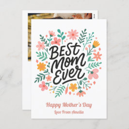エレガント最高の母 | フローラ母の日 シーズンポストカード