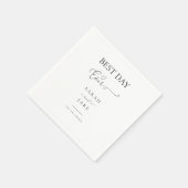 エレガント最高の：日結婚前 スタンダードカクテルナプキン (角)