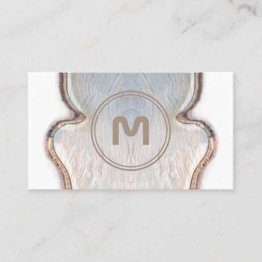 エレガント木彫り軽木大工 名刺 (正面)