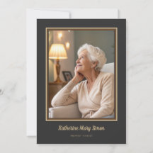 エレガント木炭ベージュ葬儀記念碑