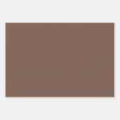 エレガント木綿花自然色 ラッピングペーパーシート (正面3)