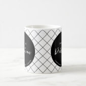 エレガント栄養士パーソナライズされた コーヒーマグカップ (中央)