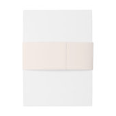 エレガント桃の結婚スパークル書道 招待状ベリーバンド (裏面例)