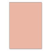 エレガント桃結婚夏 テーブルナンバー (裏面)