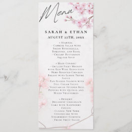 エレガント桜ピンクフローラさくらんぼ結婚ブロッサム メニュー