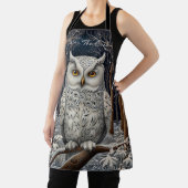 エレガント棒白樹林冬 エプロン (インサイチュ)