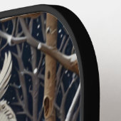 エレガント棒白樹林冬 ピックルボールラケット (左詳細)