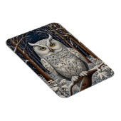 エレガント棒白樹林冬 マグネット (右側)