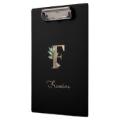 エレガント植物単行文字F クリップボード (左)